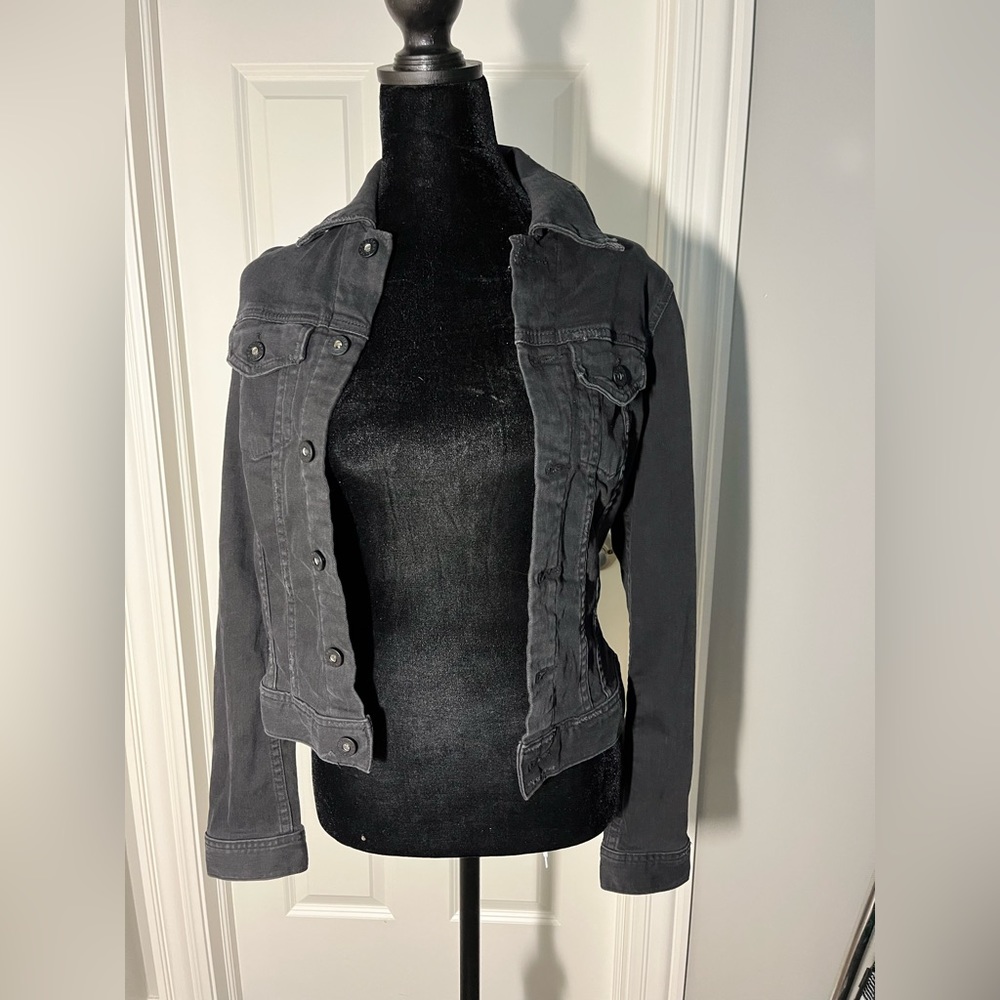 Adriano Goldschmied Black Jean Jacket